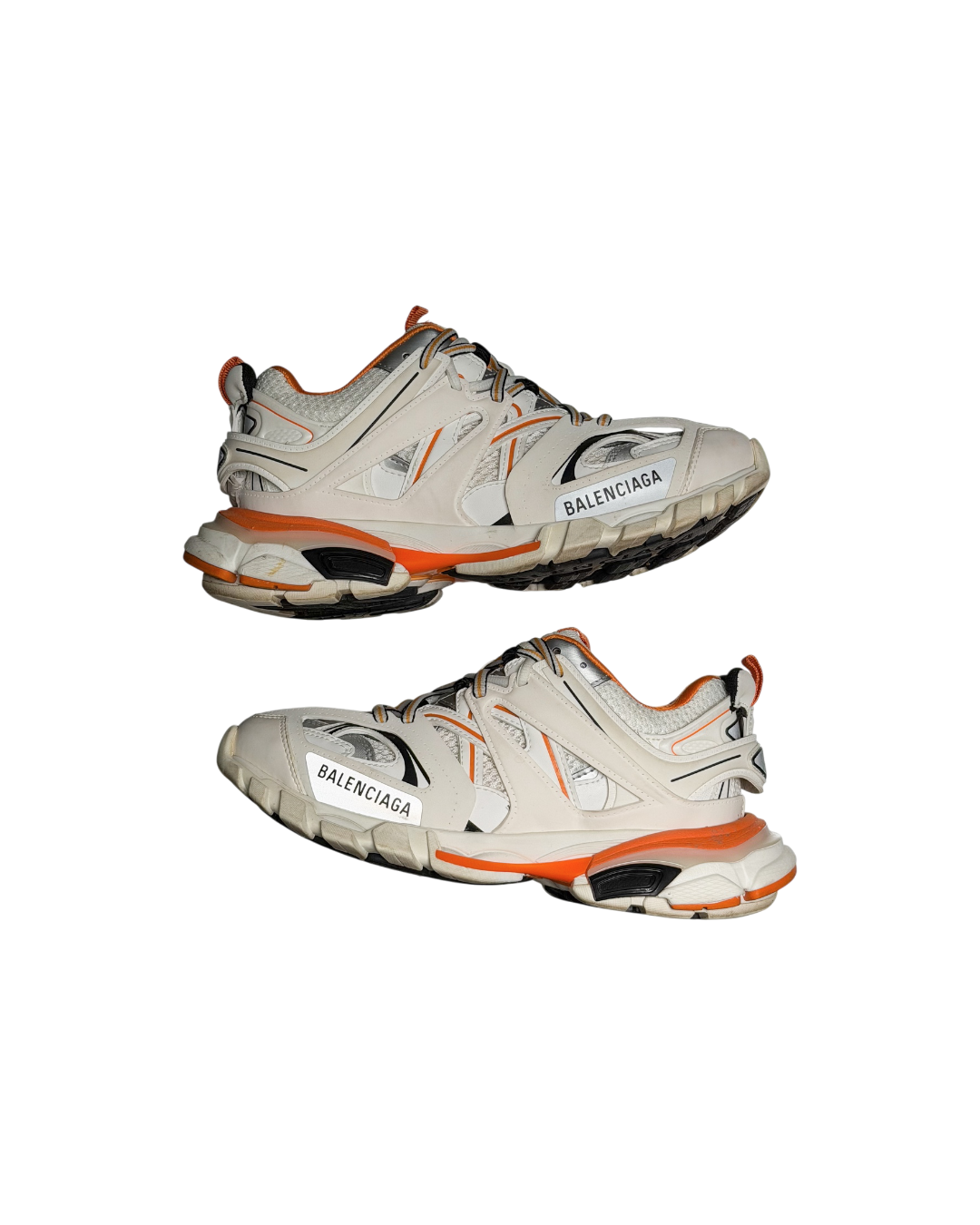 Balenciaga Track Sneakers White Orange