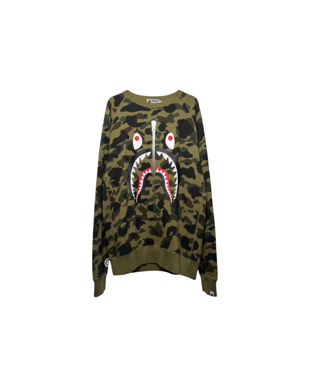 Bape 1st Camo Shark Crewneck