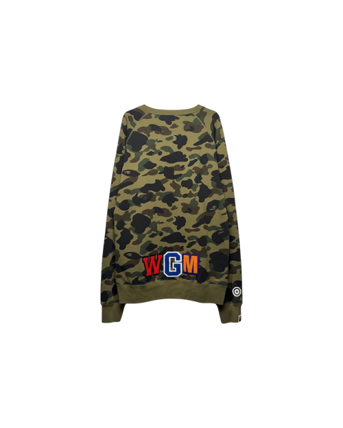 Bape 1st Camo Shark Crewneck