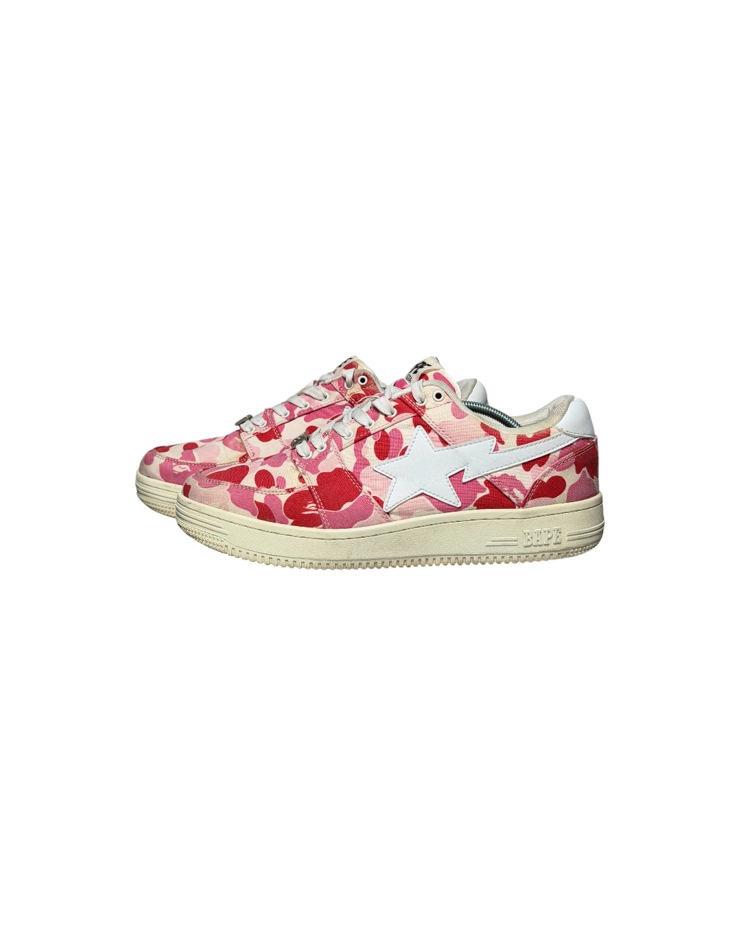 Bape A Bathing Ape Sta Low "ABC Camo" Pink