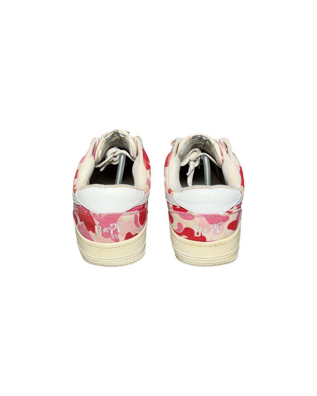 Bape A Bathing Ape Sta Low "ABC Camo" Pink