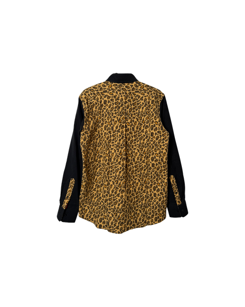 Bape Leopard Shirt Black Leo