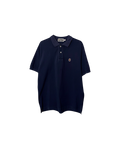 Bape One Point Relaced Polo Navy