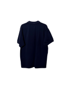 Bape One Point Relaced Polo Navy