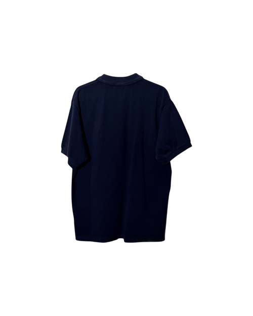 Bape One Point Relaced Polo Navy