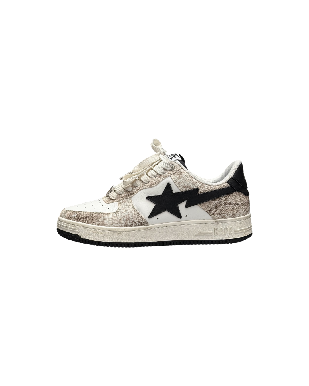 Bape Sta A Bathing Ape  Snakeskin M1 Grey