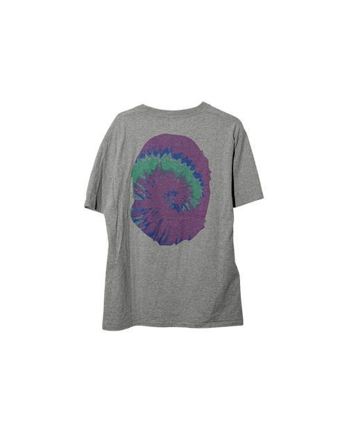 Bape Tie Dye T-Shirt Grey