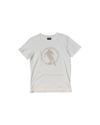 Bikkembergs Soccer Print T-Shirt Off White
