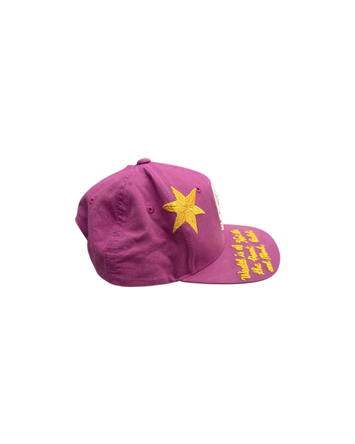 Billionaire Boys Club "Wealth is of the Heart and Mind, Not the Pocket" Cap Burgundy