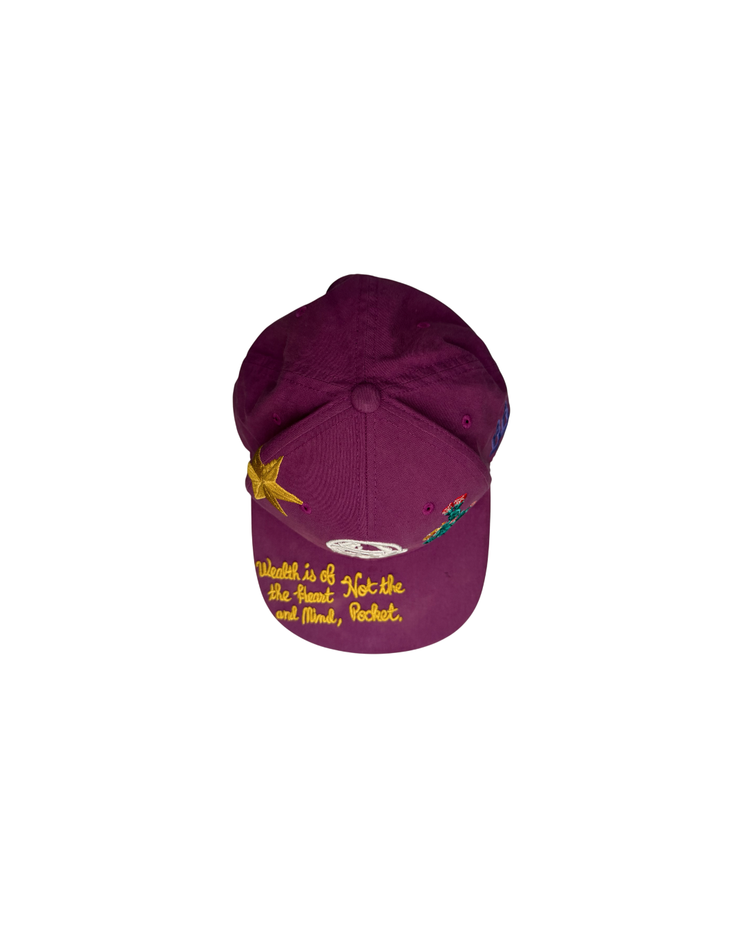 Billionaire Boys Club "Wealth is of the Heart and Mind, Not the Pocket" Cap Burgundy