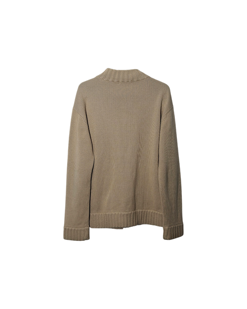 Burberry Black Label Nova Check Zip Knit Sweater