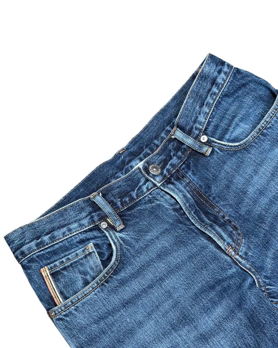 Burberry Straight Denim Jeans Dark Indigo