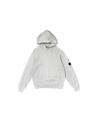 CP Company Signature Lens Hoodie Off White