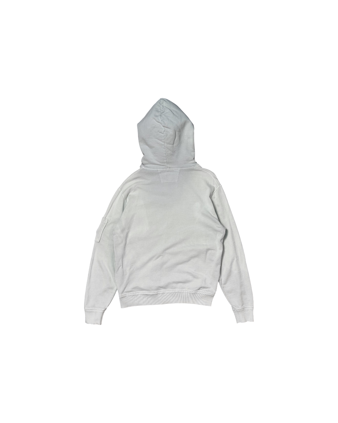CP Company Signature Lens Hoodie Off White