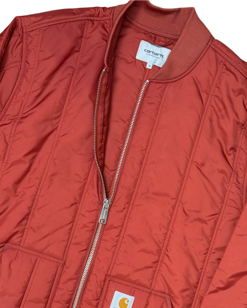 Carhartt Wip Lachlan Liner Jacket Vermillon Burgundy