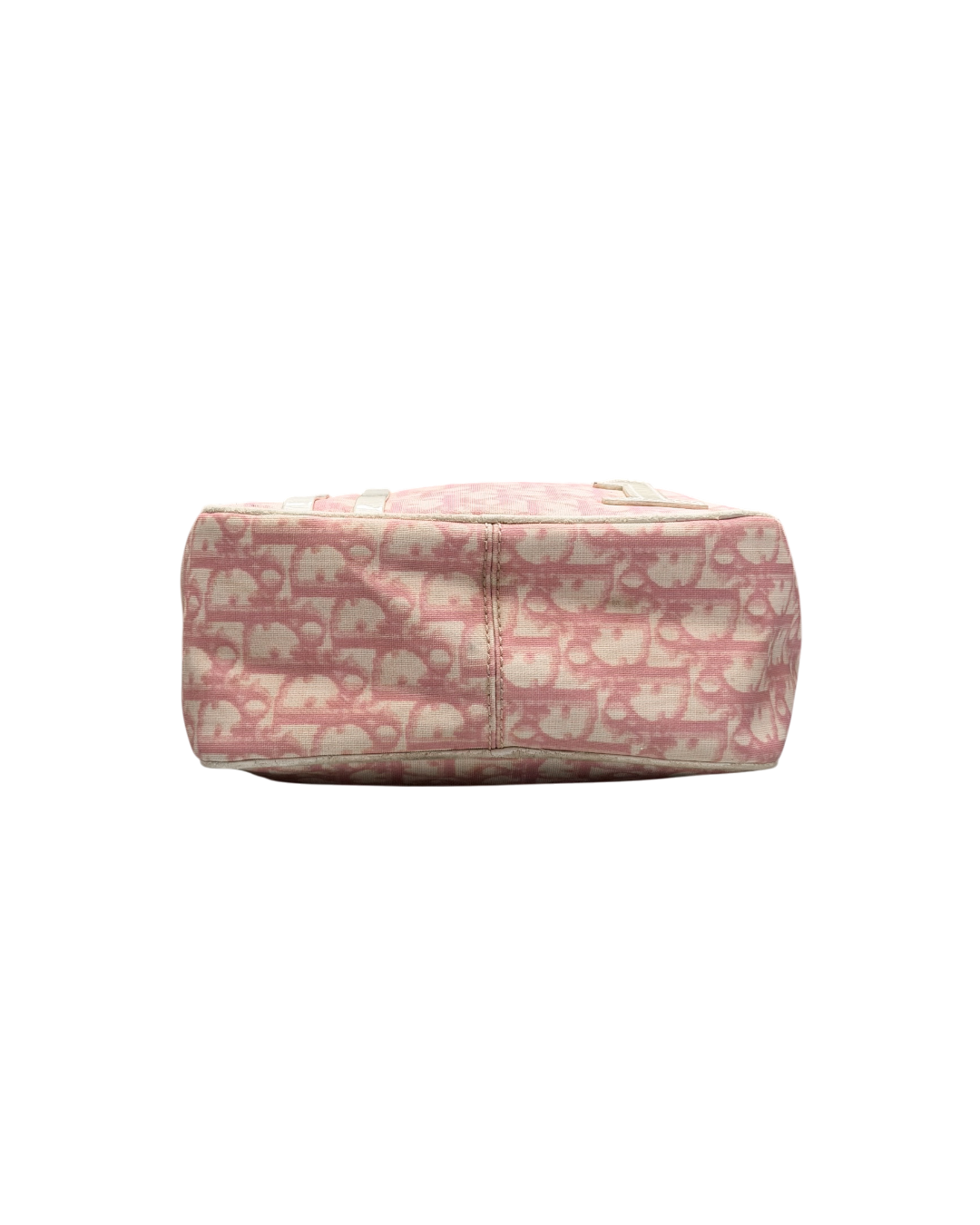 Chrisitan Dior Trotter Canvas Crossbody Bag Pink