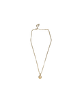 Christian Dior Gold Plated CD Logo Pendant Necklace