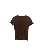 Christian Dior Romantic Floral T-Shirt Brown