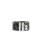 Christian Dior Trotter Monogram Ring Black