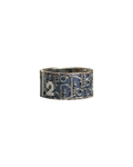 Christian Dior Trotter Monogram Ring Blue