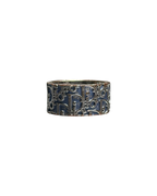 Christian Dior Trotter Monogram Ring Blue