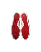 Christian Louboutin Louis Flat Calf Spikes High Top White