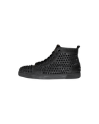 Christian Louboutin Louis Spikes High Top Black