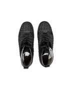 Christian Louboutin Louis Spikes High Top Black