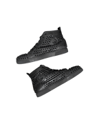 Christian Louboutin Louis Spikes High Top Black