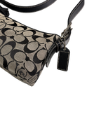 Coach Baguette Pochette Shoulderbag Grey Black