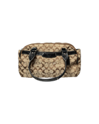 Coach Penelope Signature Hobo Bag Beige Brown