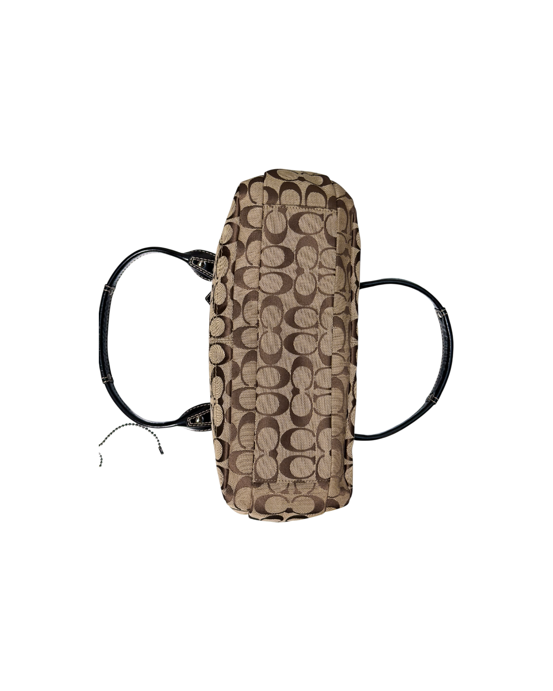 Coach Penelope Signature Hobo Bag Beige Brown
