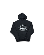 Corteiz 4Starz Arcatraz Hoodie Black