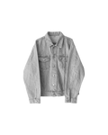 Corteiz C-Star Denim Trucker Jacket Grey