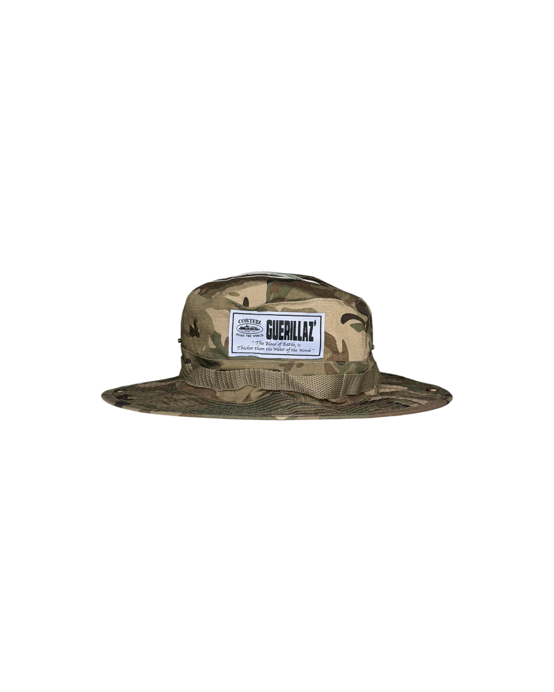Corteiz Guerillaz Bucket Hat in a Dutty Camo