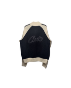 Corteiz Knit Zip Up V2 Black Cream