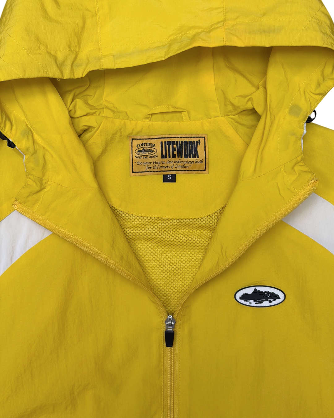 Corteiz Litework Spring Jacket Yellow White