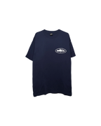 Corteiz OG Island Alcatraz Logo T-Shirt Navy White