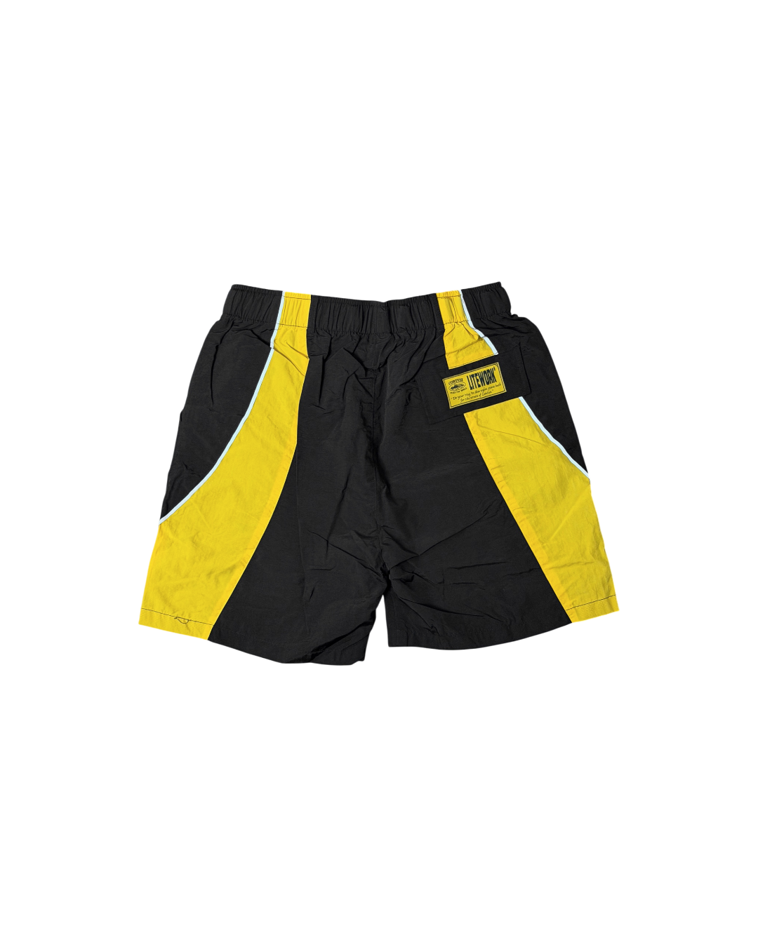 Corteiz Spring Shorts Black Yellow SS23