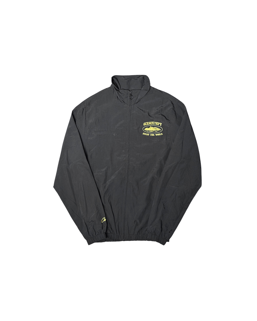 Corteiz x 667 Track Jacket Black Yellow