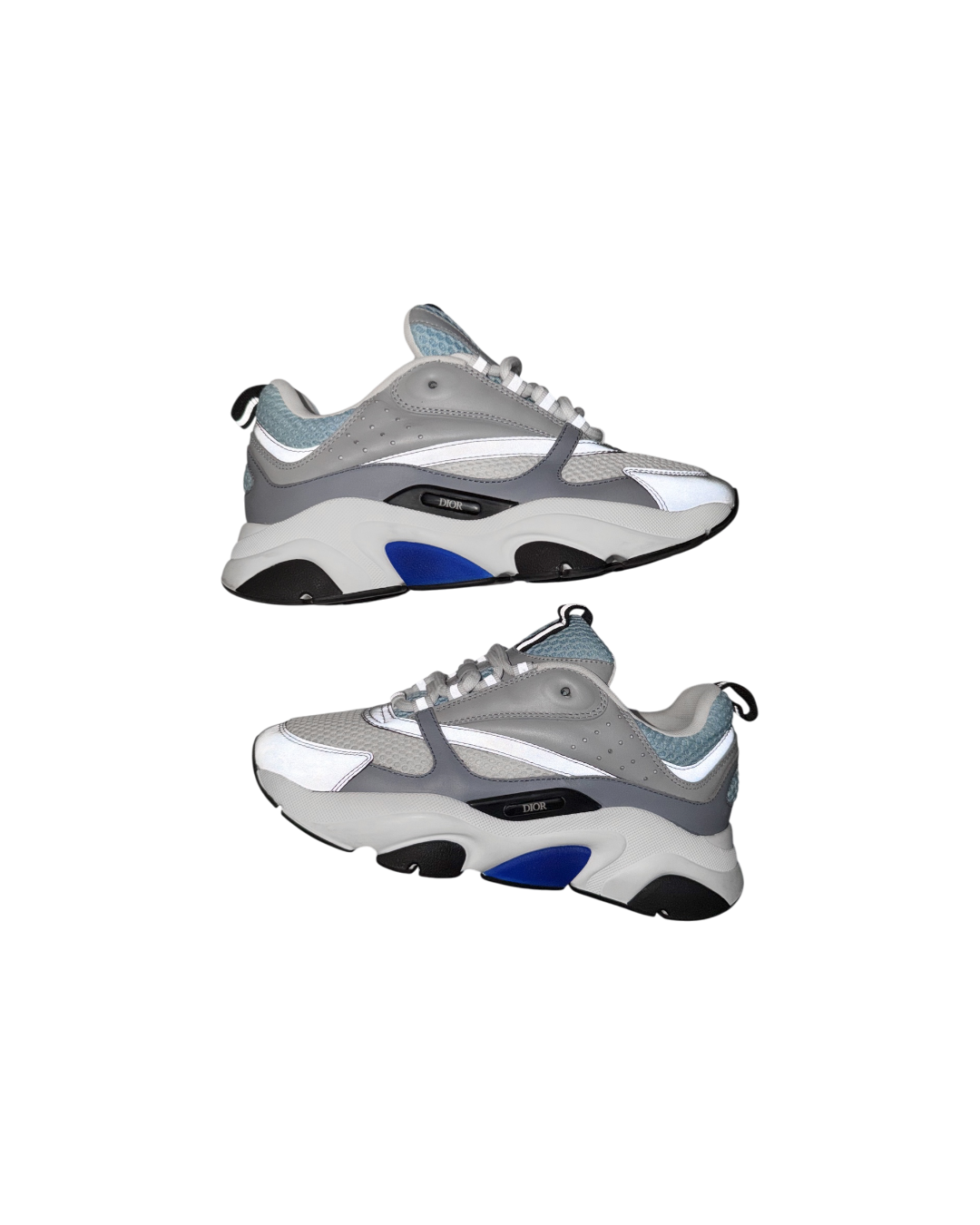 Dior B22 Sneaker White Grey Blue