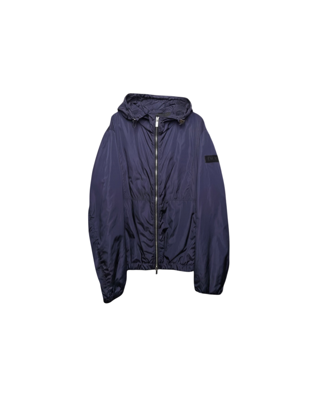 Dior Hooded Technical Jacket Soft Patch Logo Navy