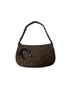 Dior Monogram Romantique Pochette Brown