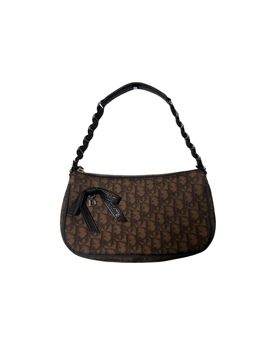 Dior Monogram Romantique Pochette Brown