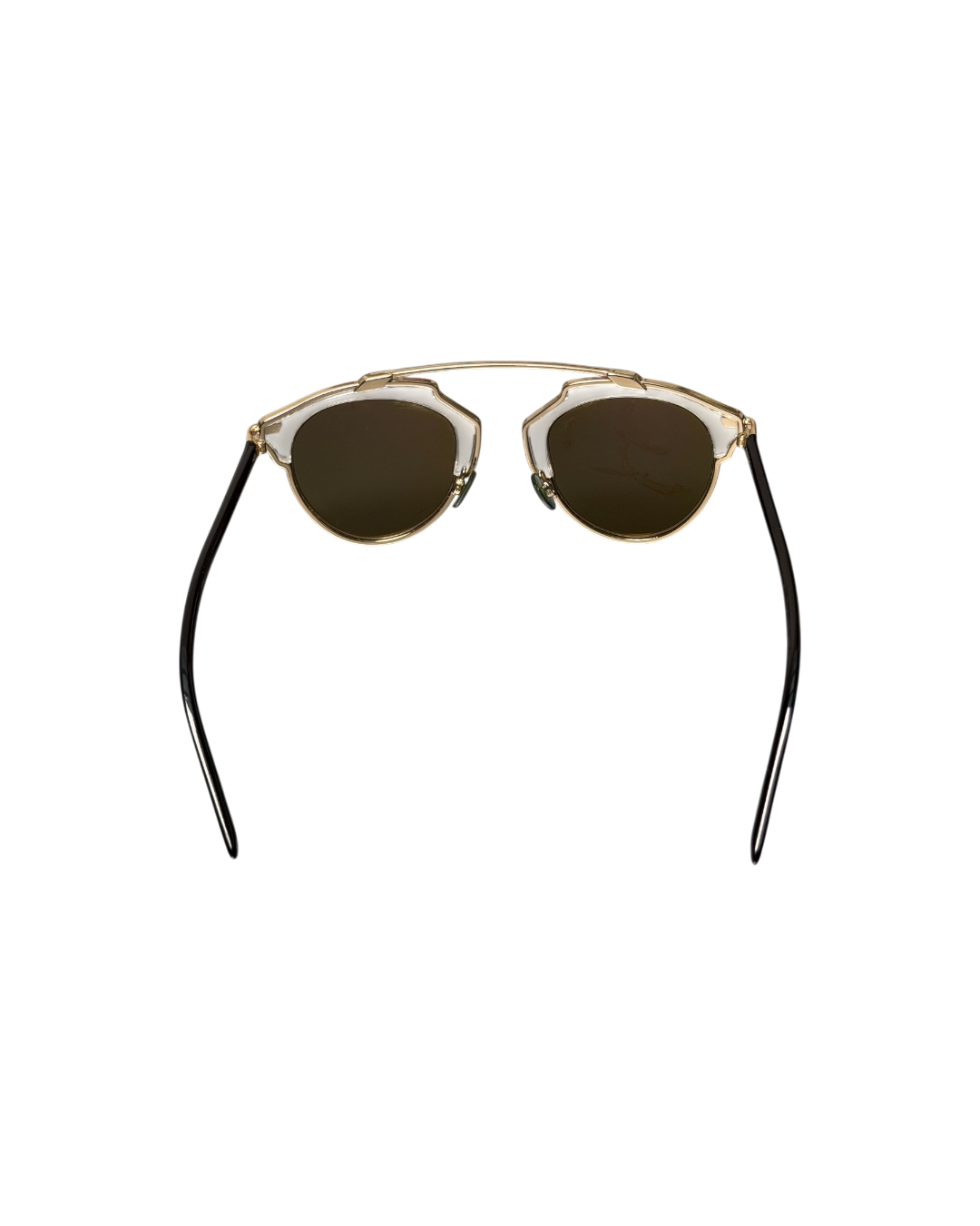 Dior So Real Sunglasses Mirrored Lenses Yellow
