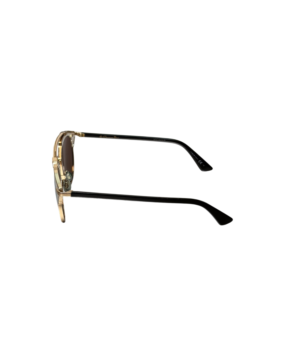 Dior So Real Sunglasses Mirrored Lenses Yellow