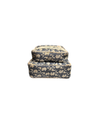 Dior Trotter Monogram Canvas Shoulder Bag Blue