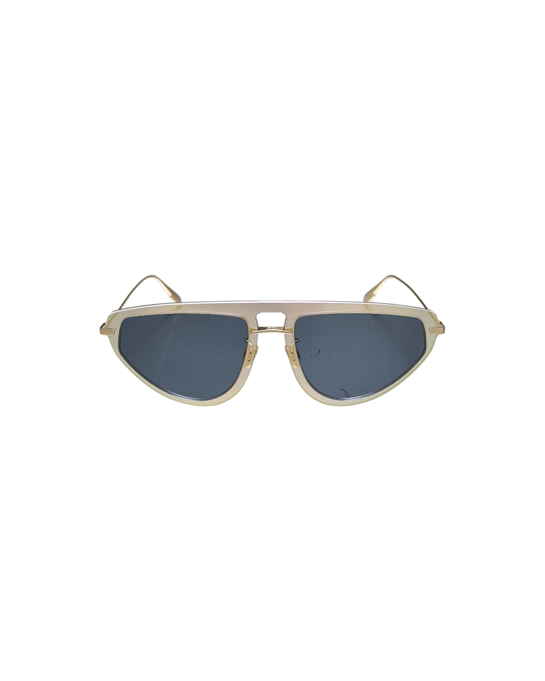 Dior Ultime2 Aviator Sunglasses LKSA9 Gold Frame Shining