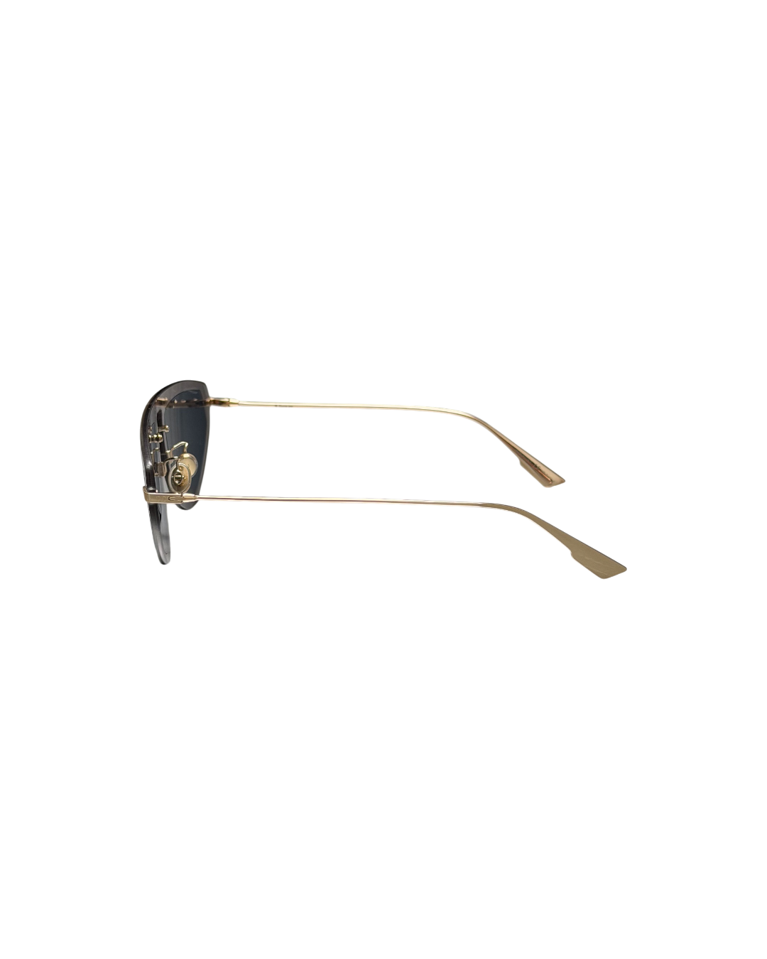 Dior Ultime2 Aviator Sunglasses LKSA9 Gold Frame Shining