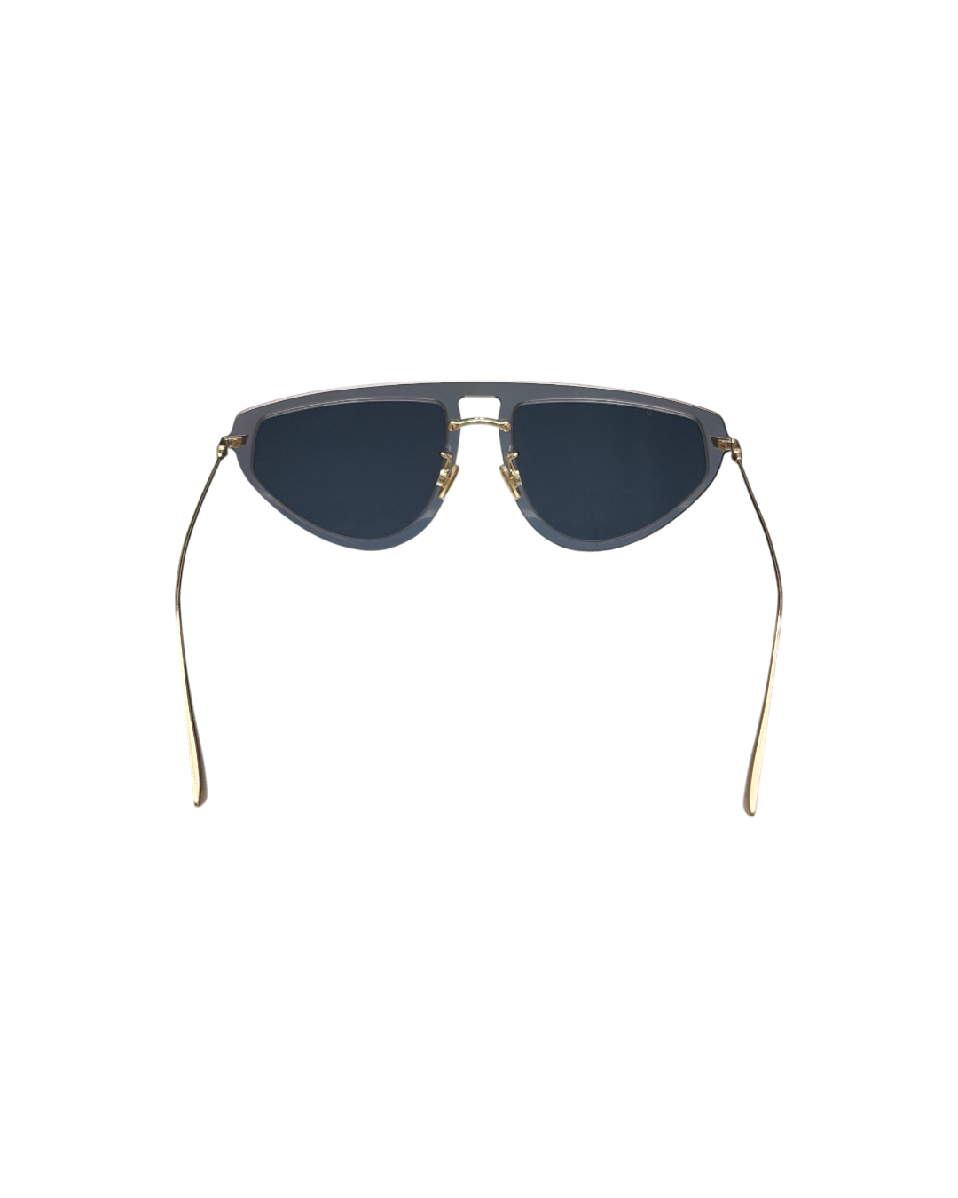 Dior Ultime2 Aviator Sunglasses LKSA9 Gold Frame Shining